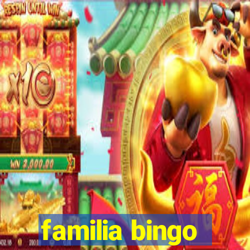 familia bingo